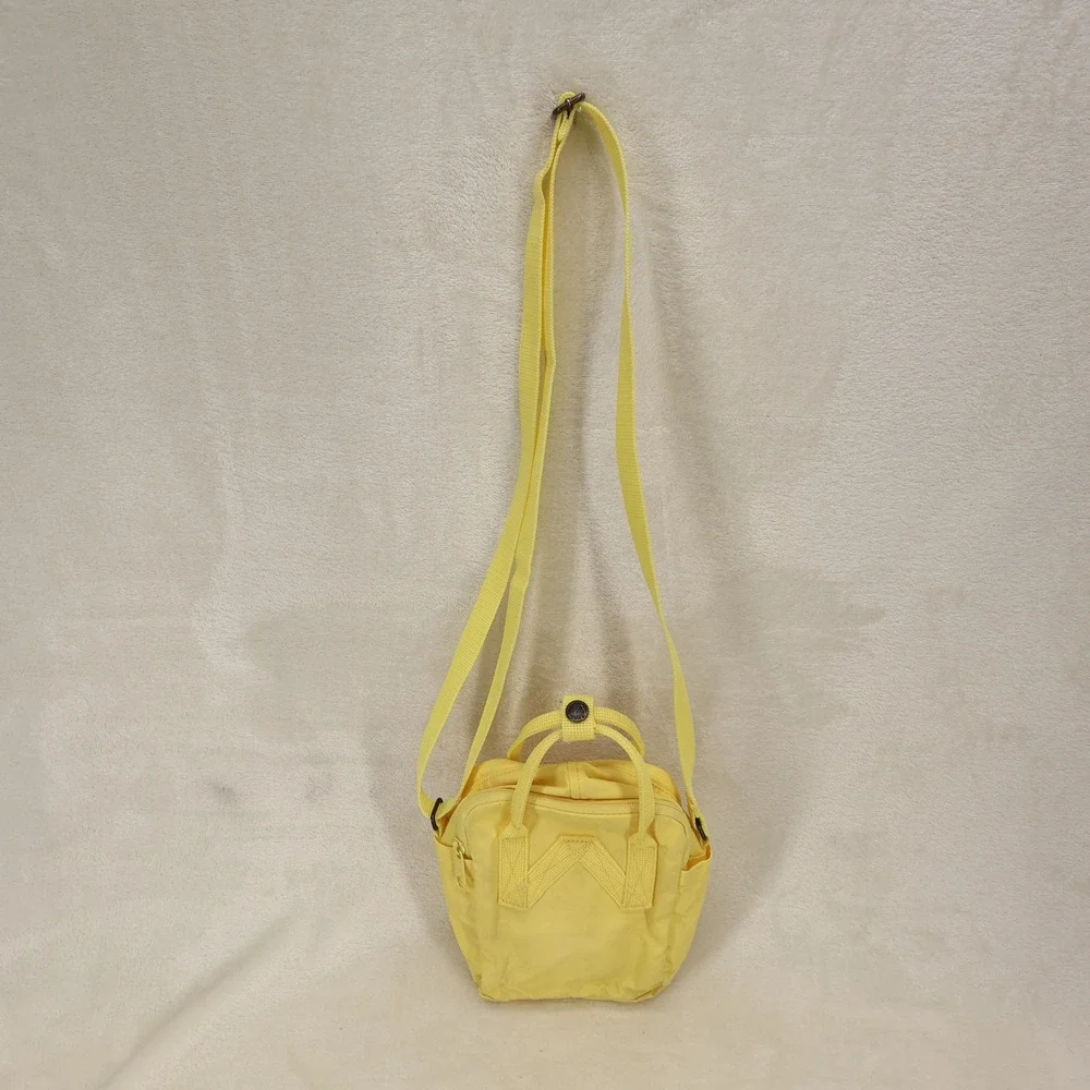 Fjallraven Kanken Sling Crossbody Bag Yellow 23797 Vinylon F Durable Shoulder